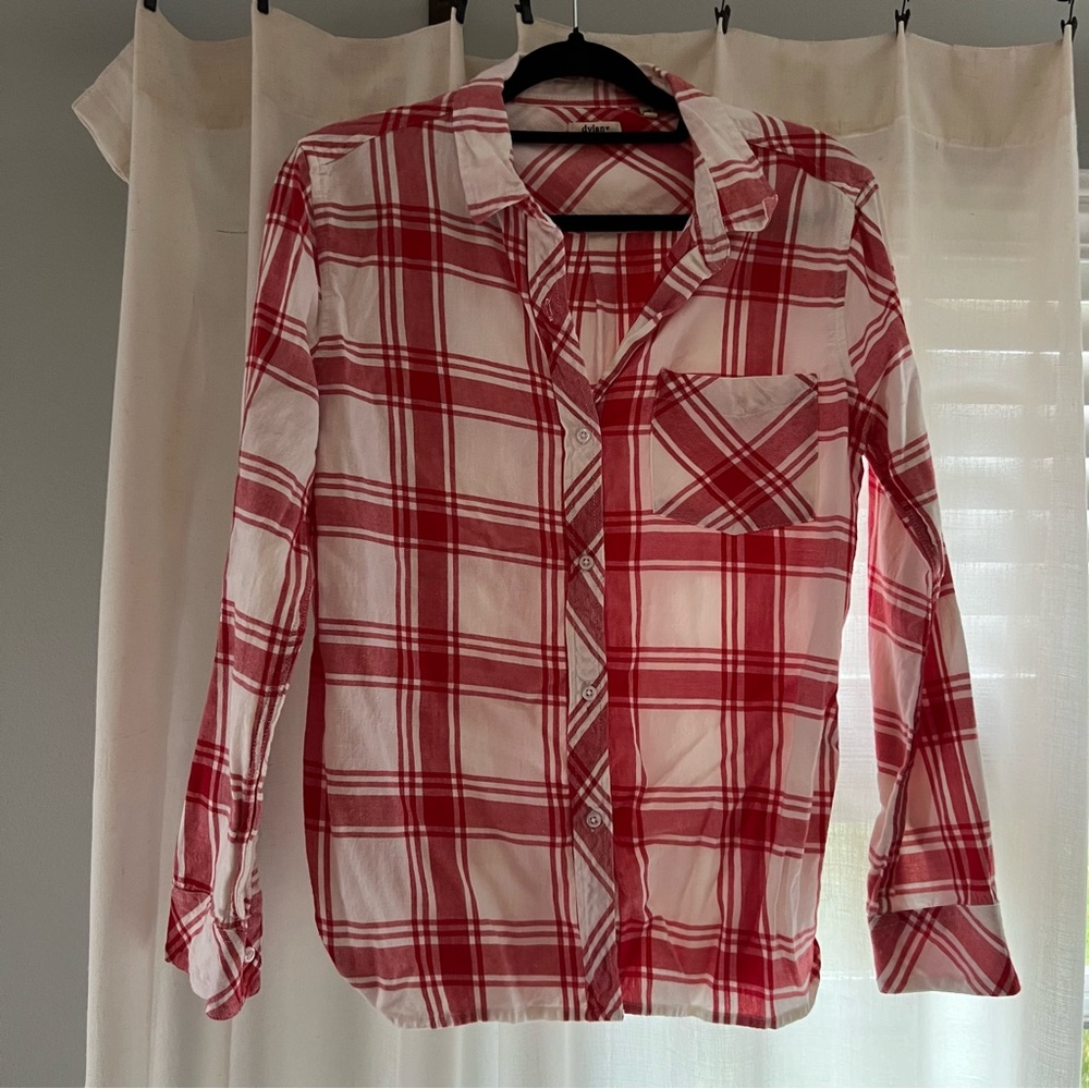 Dress Flannel Button Down top